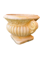 Vaso Fabio Anticato Giallo - Notaro Manufatti