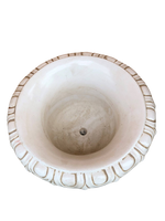 Vaso Ciano Anticato Beige - Notaro Manufatti