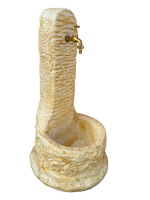 Fontana a Colonna Elodie Anticata Gialla - Notaro Manufatti