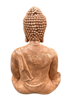Buddha Gigante Anticato Marrone - Notaro Manufatti