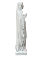 Madonna Lourdes 80 cm - Bianco - Notaro Manufatti