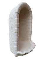 Nicchia o Cupola Modello Conchiglia - Bianco - Notaro Manufatti