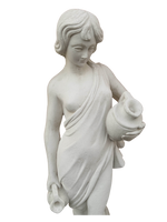 Statua Acquaiola con Anfora Getta Acqua - Notaro Manufatti