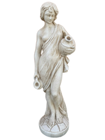 Statua Acquaiola con Anfora Getta Acqua - Notaro Manufatti