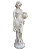 Statua Acquaiola con Anfora Getta Acqua - Notaro Manufatti