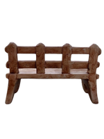 Panchina Bimbi Anticata Marrone - Notaro Manufatti