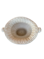 Vaso Sofi' Ovale Anticato Beige - Notaro Manufatti