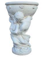 Porta Vaso Amore e Psiche - Bianco - Notaro Manufatti