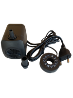 Fontana Cascata in Cemento con Pompa e Illuminazione - Notaro Manufatti