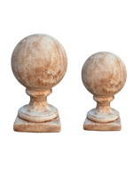 Sferico in Cemento Anticato Marrone - Notaro Manufatti