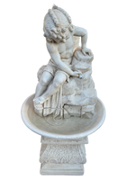 Fontana Ekinops completa di Base Anticata Beige - Notaro Manufatti