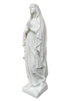 Madonna Lourdes 80 cm - Bianco - Notaro Manufatti
