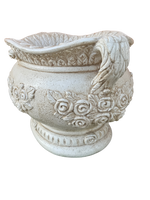 Vaso Sofi' Ovale Anticato Beige - Notaro Manufatti