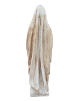 Madonna Lourdes 80 cm Anticata Marrone - Notaro Manufatti
