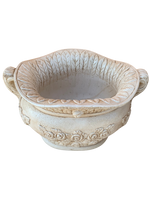 Vaso Sofi' Ovale Anticato Beige - Notaro Manufatti