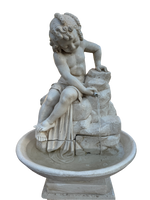 Fontana Ekinops completa di Base Anticata Beige - Notaro Manufatti