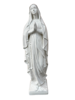 Madonna Lourdes 80 cm - Bianco - Notaro Manufatti