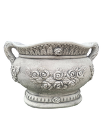 Vaso Sofi' Ovale Anticato Grigio - Notaro Manufatti