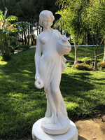 Statua Acquaiola con Anfora Getta Acqua - Notaro Manufatti