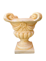 Vaso Quattro Punti Anticato Giallo - Notaro Manufatti