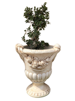 Vaso Rose e Manici Anticato Marrone - Notaro Manufatti