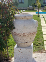 Vaso Orcio - Effetto Travertino - Notaro Manufatti