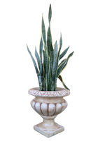 Vaso Ciano Anticato Marrone - Notaro Manufatti