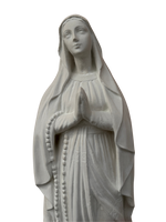 Madonna Lourdes 80 cm - Bianco - Notaro Manufatti