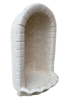 Nicchia o Cupola Modello Conchiglia - Bianco - Notaro Manufatti