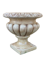 Vaso Ciano Anticato Marrone - Notaro Manufatti