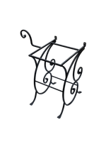 Pila Austri – Lavandino Rustico in Effetto Pietra con Struttura in Ferro Battuto - Notaro Manufatti