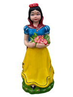 Biancaneve con Sette Nani Picherri Dipinta - Notaro Manufatti