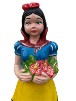 Biancaneve con Sette Nani Picherri Dipinta - Notaro Manufatti