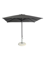 Base Zavorra per Ombrellone in cemento con Tubolare Zincato Incluso in Cemento Bianco - Notaro Manufatti