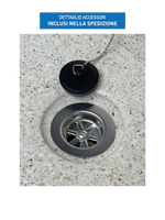 Lavandino Levigato in Graniglia con Barchetta - Notaro Manufatti