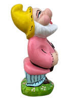 Biancaneve con Sette Nani Picherri Dipinta - Notaro Manufatti