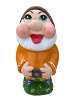 Biancaneve con Sette Nani Picherri Dipinta - Notaro Manufatti