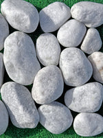 Ciottoli in Bianco Carrara: Eleganza e Versatilità per i Tuoi Spazi - Notaro Manufatti