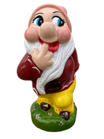 Biancaneve con Sette Nani Picherri Dipinta - Notaro Manufatti