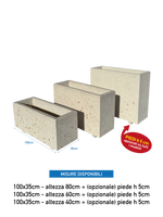 Vasi Rettangolari Modello Nik - Notaro Manufatti