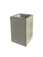 Vaso Alto modello Linea da cm. 50x50xh.80 - Cemento Grigio - Notaro Manufatti