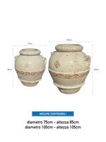 Vaso Orcio - Effetto Travertino - Notaro Manufatti