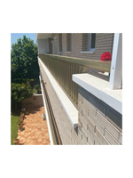 Coprimuro Moderno in Cemento Levigato con Gocciolatoio - Notaro Manufatti