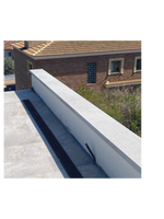 Coprimuro Moderno in Cemento Levigato con Gocciolatoio - Notaro Manufatti