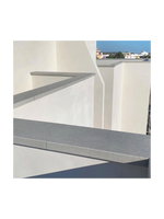 Coprimuro Moderno in Cemento Levigato con Gocciolatoio - Notaro Manufatti