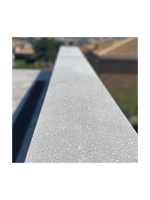 Coprimuro Moderno in Cemento Levigato con Gocciolatoio - Notaro Manufatti