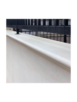 Coprimuro a Toro in Cemento Levigato con Gocciolatoio - Notaro Manufatti