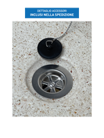 Lavandino Levigato in Graniglia Moderno Squadrato - Notaro Manufatti