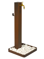 Fontana a Colonna Modern - Corten - Notaro Manufatti