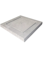 Coperchio o Chiusini per Pozzetti in Cemento - Rinforzato e Made in Italy - Notaro Manufatti